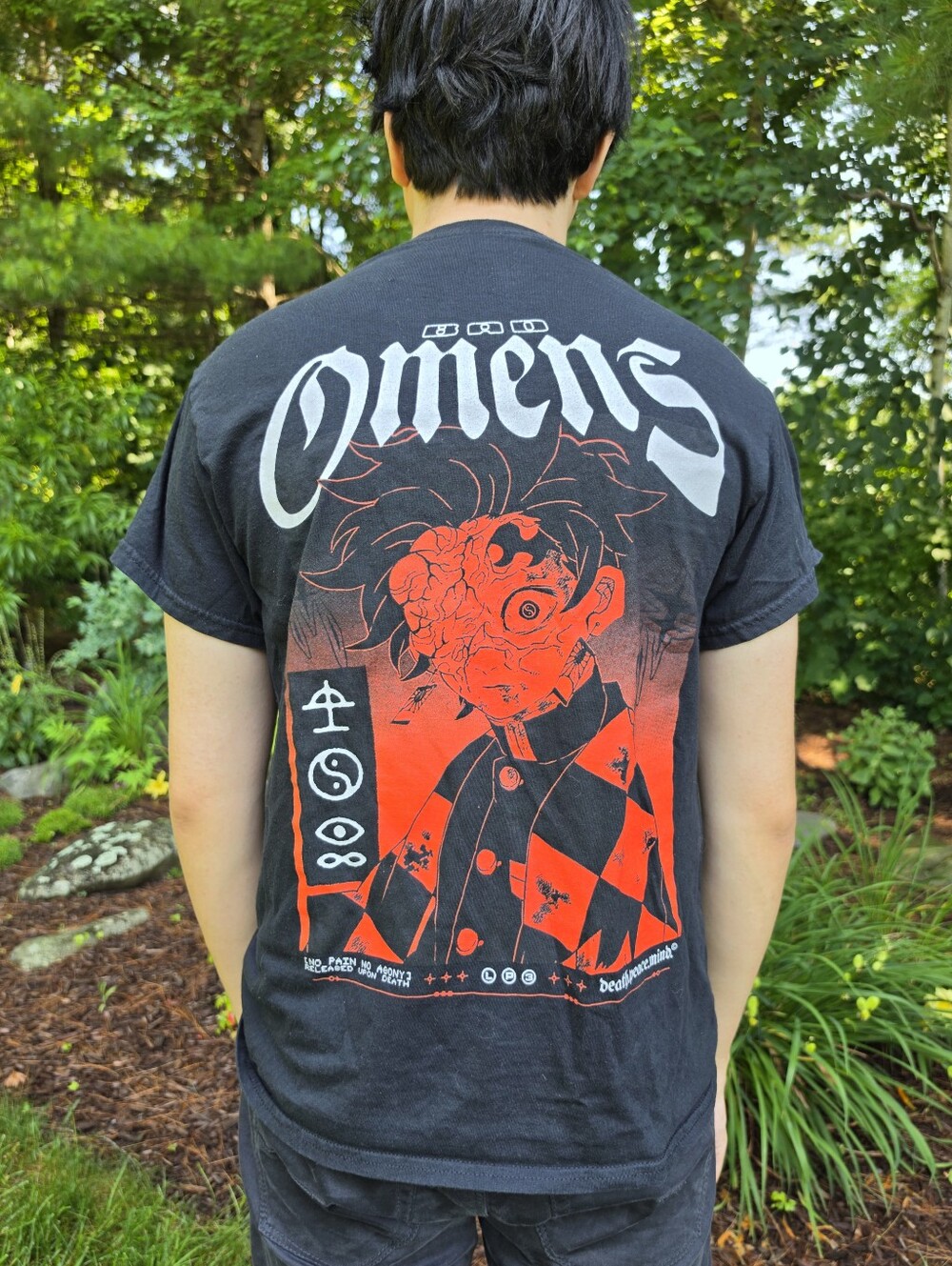 Bad Omens Demon Slayer Anime T-Shirt (M)